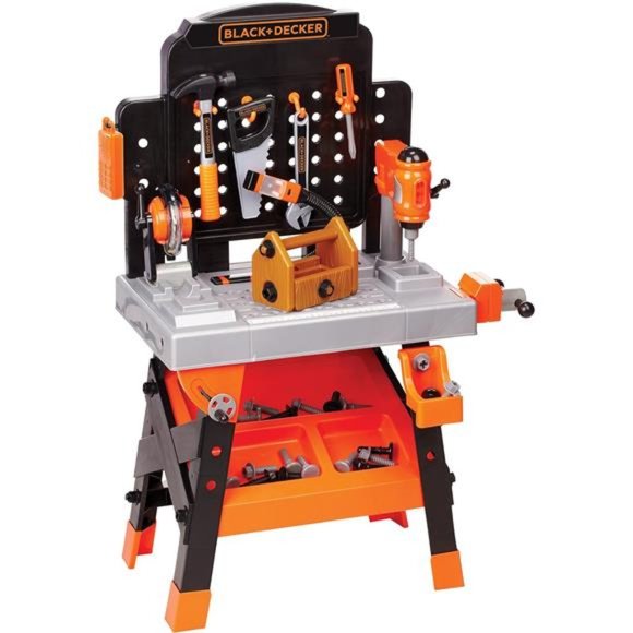 Black+Decker Kids Workbench - Power Tools Workshop - Build Your Own Toy Tool Box